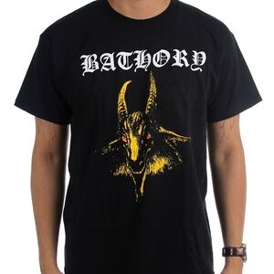 NWT Bathory Black Unisex Graphic Band Tee – Small & XXL